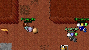 Proudy on screen