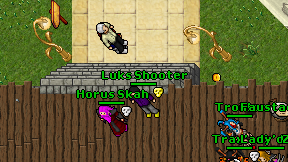 Luks Shooter on screen