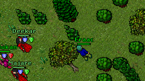 Eraac on screen