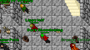 Dark Shawdowing on screen
