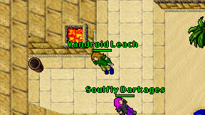 Vandroid Leach on screen