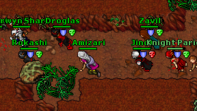 Amizari on screen