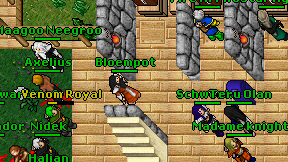 Bloempot on screen
