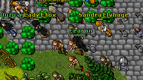 Fearan on screen
