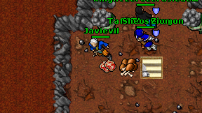 Javievil on screen