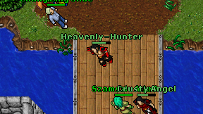 Heavenly-Hunter on screen