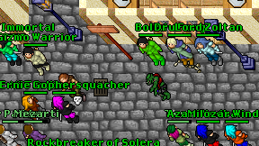 Gizmo Warrior on screen