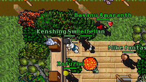 Kenshing Swordsman on screen