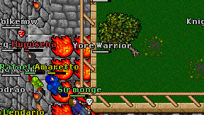Yore Warrior on screen