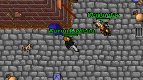 Auron Kasiena on screen