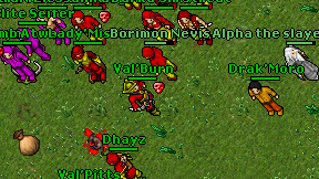 Val'Burn on screen