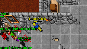 Looksick on screen