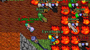 Lady Neska on screen