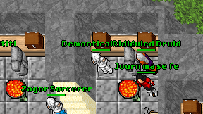 Demontical Haste on screen