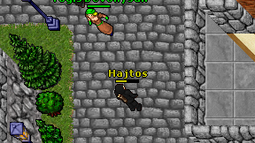 Hajtos on screen