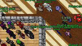 Erz on screen