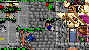 Lord Dadin on screen