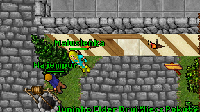 Malusienka on screen