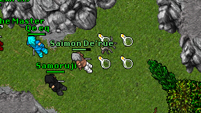 Saimon De'rue on screen