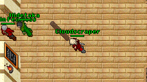 Cloudscraper on screen
