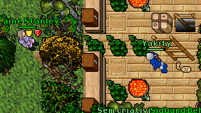 Yakity on screen