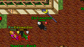 Ex Cavator on screen