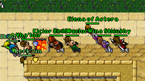 Zen Warlord on screen