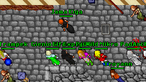 Devil Trampek on screen