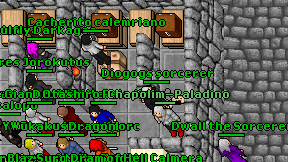 Diogogs sorcerer on screen