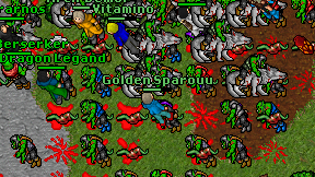 Golden Sparouu on screen