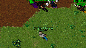Cryx Maya on screen