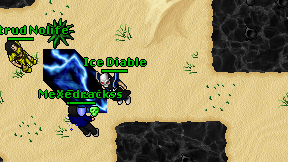 Ice Diable on screen