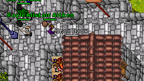Iron Ozox on screen