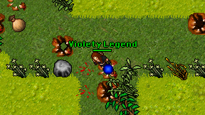 Violety Legend on screen