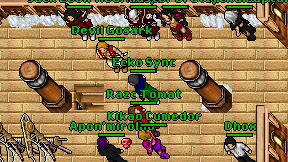 Ecko Sync on screen