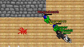 Megadaush on screen