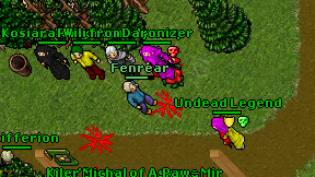 Fenrear on screen