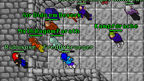 Kampfdrache on screen