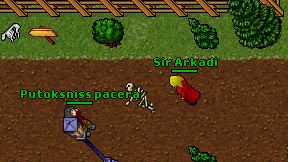 Sir Arkadi on screen