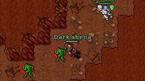 Dark abena on screen