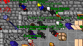 Tyler the mage on screen