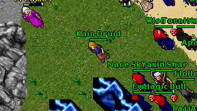 Kain Druid on screen