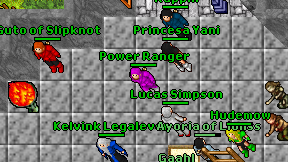 Power Ranger on screen