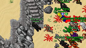 Dewal on screen