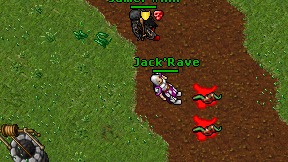 Jack'Rave on screen