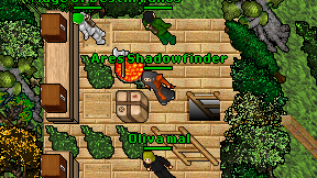 Ares Shadowfinder on screen