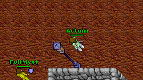 Actuim on screen