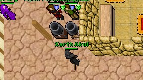 Xarth Akul on screen
