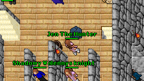 Jen The Hunter on screen