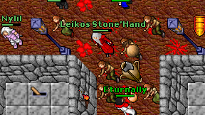 Leikos Stone'Hand on screen